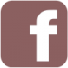 facebook logo brown